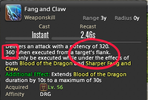 Fang And Claw Positional Tooltip