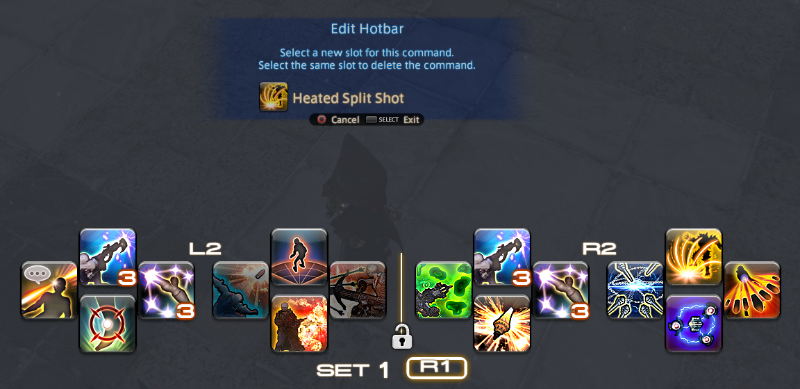 Edit Hotbar Action Selected