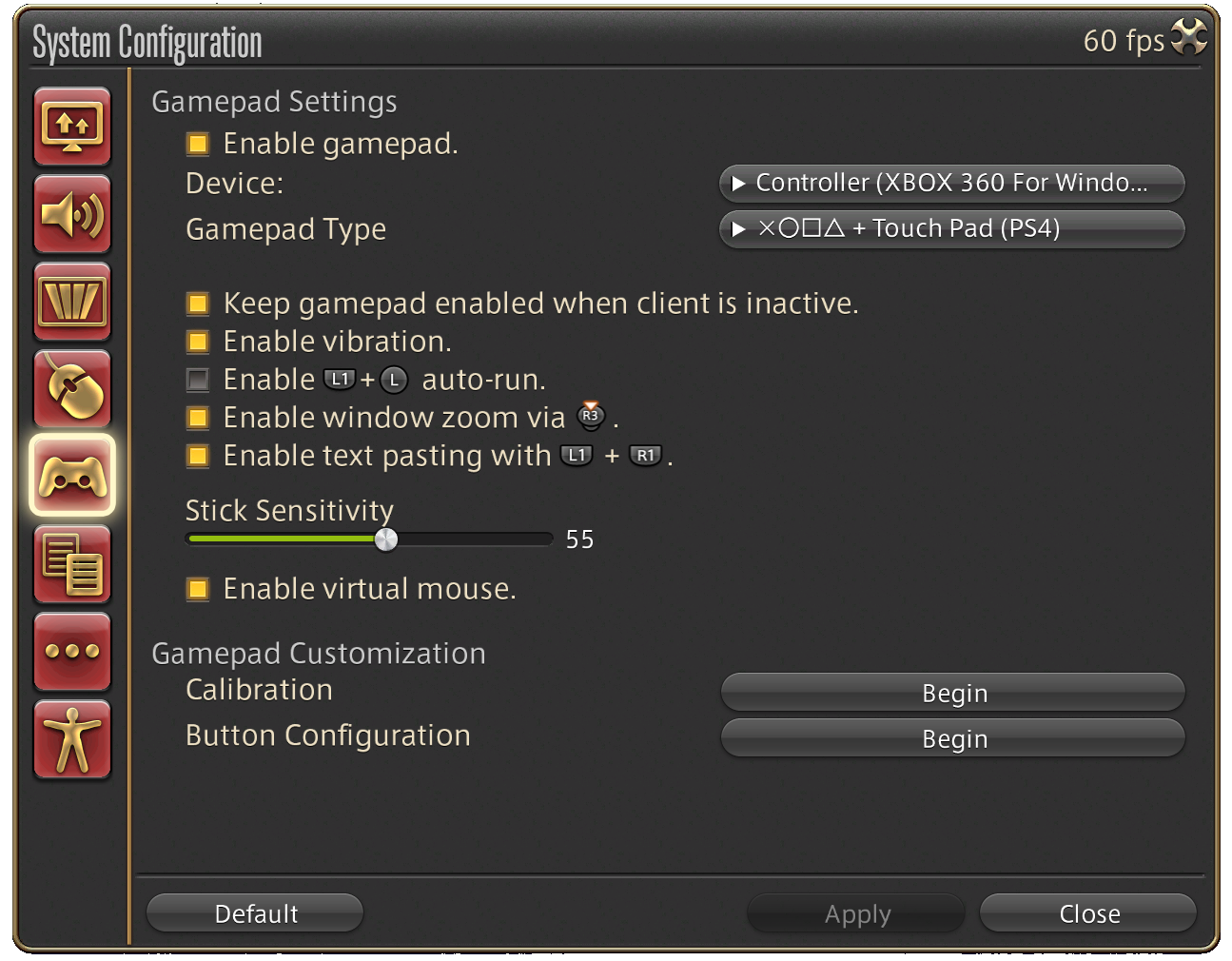 final fantasy xiv pc mouse speed